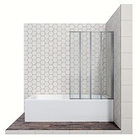 Превью фото Шторка для ванны Ambassador Bath Screens 16041110R 900x1400 № 1
