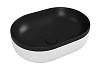 Раковина для ванной накладная Teymi Solli 48 Duo artceramic цвет черно-белый матовый T50388 № 6