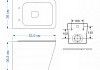 Готовое решение Teymi: Инсталляция Aina 45 + клавиша смыва Ellie белая + унитаз Helmi черный F01344 № 12