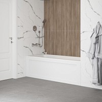 Превью фото Панель фронтальная Teymi Helmi для ванны акриловой 170х39 белая T39003 № 1