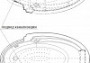 Ванна акриловая Radomir НИЦЦА-CHROME (рама-подставка, комплект панелей, подголовник, слив-перелив полуавтомат, 4 фор № 3