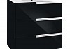 Тумба под раковину 80 см Roca Victoria Nord Black Edition ZRU9302833, чёрная ZRU9302833