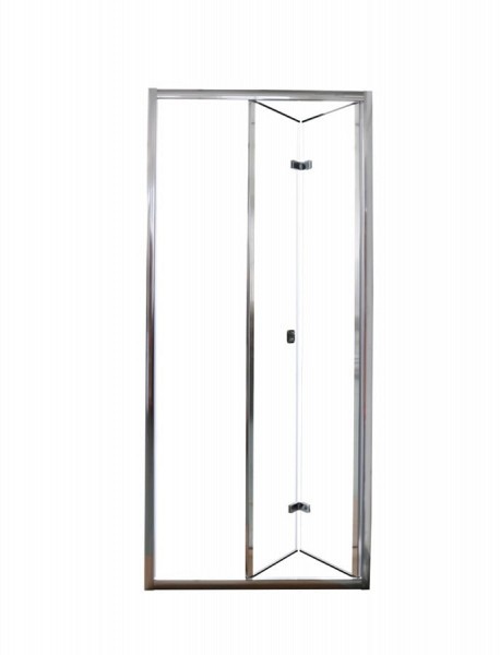 Душевая дверь в нишу Cerutti SPA BELLA D101T, 100х195 см, стекло прозрачное, профиль алюминий полированный