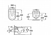 Комплект инсталляция Teymi Rapid SL с кнопкой GROHE золото глянец + унитаз Lina PP F17837 № 17
