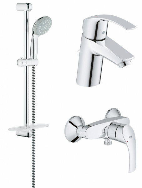 Набор для душа Grohe Eurosmart New 33265002+33555002+27926000
