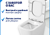 Сиденье для унитаза Teymi S40302 (совместимо T40302; T40303; T40306; T40121) быстросъемное, дюропласт, микролифт № 10