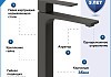 Смеситель для раковины высокий графит матовый Teymi Lori T10261 № 17