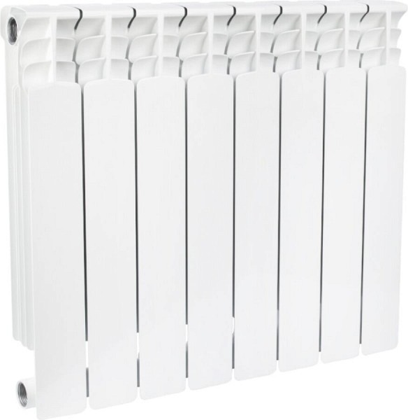 Радиатор биметаллический Stout Space SRB-0310-050008 8 секций для системы отопления дома, офиса, дачи и квартиры