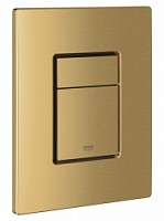 Превью фото Панель смыва для инсталляции GROHE Skate Cosmopolitan золото матовое 38732GOLDMATT № 1