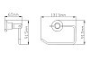 Держатель для туалетной бумаги Potato 18BL, черный матовый P1803-2BL № 3