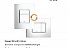 Комплект 3 в 1 инсталляция Grohe Rapid SL + Унитаз подвесной Teymi Helmi Pro Vortex + кнопка хром F17145lm № 3