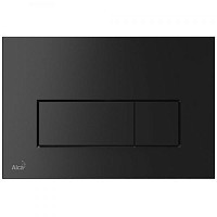 Превью фото Кнопки смыва AlcaPlast THIN черная матовая № 1