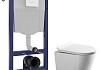 Комплект инсталляция Teymi Rapid SL с кнопкой GROHE белая + унитаз ТОРНАДО Solli Pro Vortex F17931 № 20