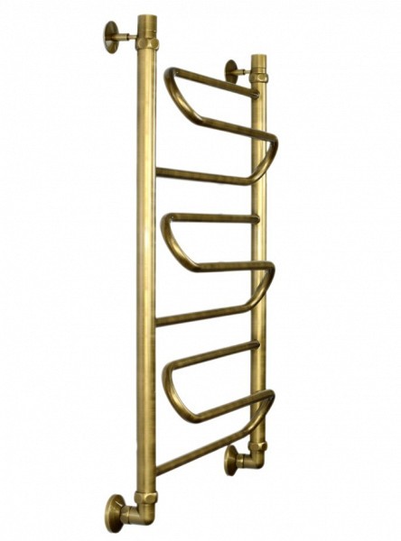 Полотенцесушитель универсальный Двин W 100/60 1"-1/2" К3, Состаренная бронза 4627085360322