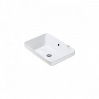 Превью фото Раковина накладная Bravat Meissen C22206W-ENG № 1