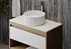 Раковина для ванной круглая накладная Teymi Martta D38 белая T52103 № 3