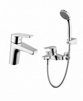 Превью фото Набор смесителей для ванны Bravat Line F5299C-SET № 1