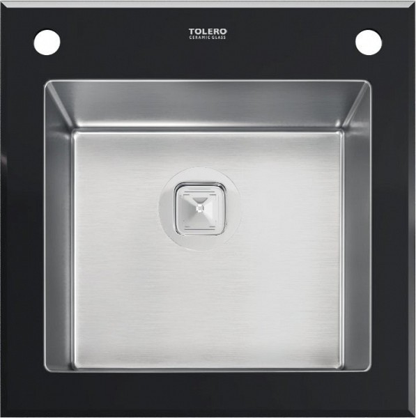 Мойка кухонная Tolero Ceramic Glass TG-500 TG-500 черный