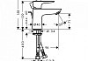 Смеситель для раковины Hansgrohe Talis E 71703000 № 2