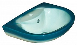 Превью фото Раковина Rosa Комфорт зелёная № 1