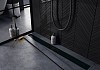 Трап для душа под плитку с комбинированным гидрозатвором Teymi Aina Prime черный 80 см T90011 № 7