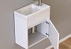 Комплект тумба Teymi Mikra 40 с раковиной Santek Миранда 40 T60719_1WH302500 № 8