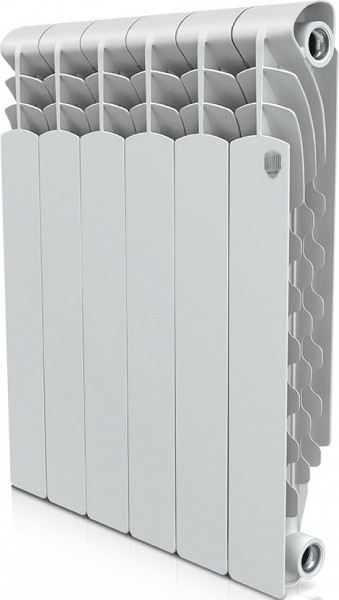 Радиатор алюминиевый Royal Thermo Revolution 500 6 секций для системы отопления дома, офиса, дачи и квартиры