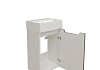 Фасад для тумбы в ванную 36см Teymi Оли цвет графит T60956 T60956 № 6