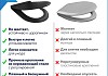 Сиденье для унитаза Teymi S40114 (совместимо T40114) быстросъемное дюропласт микролифт № 9