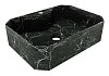 Раковина для ванной накладная Teymi Netta 50 черный мрамор T51203 № 6