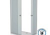 Душевой уголок Niagara Eco NG-018-14Q 1000х800х1950 низкий поддон, стекло матовое 0181422Q