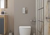 Комплект инсталляция Teymi Rapid SL с кнопкой GROHE хром + унитаз ТОРНАДО Lori Vortex 3 пок F17628 № 17
