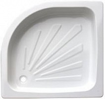 Превью фото Поддон Loranto полукруглый 90x90 лучи № 1