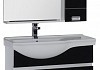 Комплект мебели для ванной Aquanet Доминика 90 черная L 176649