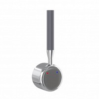 Превью фото Рукоятка для кухонного смесителя Teymi тип 1 серая T19903 № 1