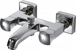 Превью фото Смеситель для ванны Bravat WHIRLPOOL с душем короткий нос F678112C-01 № 1