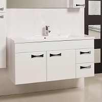 Превью фото Тумба с раковиной Акватон Диор 120 белая № 1