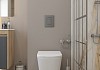 Комплект инсталляция Teymi Rapid SL с кнопкой GROHE оружейная сталь унитаз ТОРНАДО подвесной безободковый Helmi Vortex F17860 № 17