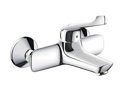 Превью фото Смеситель для раковины настенный Hansgrohe Novus 71923000 № 1