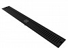 Трап для душа с сухим затвором вертикальный выпуск Teymi Helmi 10х80 c решеткой черный T90346 № 13
