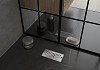 Трап для душа с сухим затвором вертикальный выпуск Teymi Helmi 10х20 c решеткой нержавеющая сталь T90325 № 7