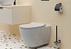 Унитаз Ambassador Queen 113t20001r белый подвесной безободковый с тонкой крышкой № 2