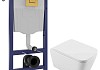 Комплект инсталляция Teymi Rapid SL с кнопкой GROHE золото глянец + унитаз ТОРНАДО Helmi PP Vortex F17578 № 20