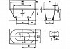 Ванна стальная Kaldewei Classic Duo 290500010001 № 2