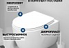 Комплект инсталляция Teymi Rapid SL с кнопкой GROHE золото глянец + унитаз ТОРНАДО Lori Vortex F17590 № 5