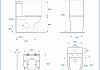 Унитаз напольный безободковый с быстросъемным сиденьем микролифт Teymi Solli T40203 № 15