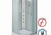 Душевая кабина Niagara Classic 100x80x200 средний поддон, матовое стекло 330844LBKG № 2