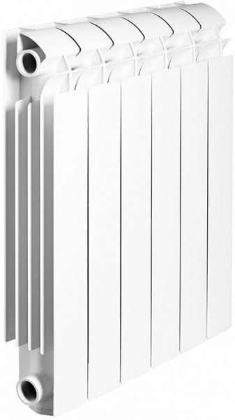 Радиатор секционный алюминиевый Global Vox R 500 6 секций для системы отопления дома, офиса, дачи и квартиры