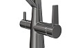Смеситель для кухни корпус оружейная сталь излив черный Teymi Solli T10271 № 14