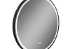 Зеркало настенное с подсветкой в ванную круглое Teymi Lina Supernova Black D80 LED сенсор антипар T20124 T20124 № 27